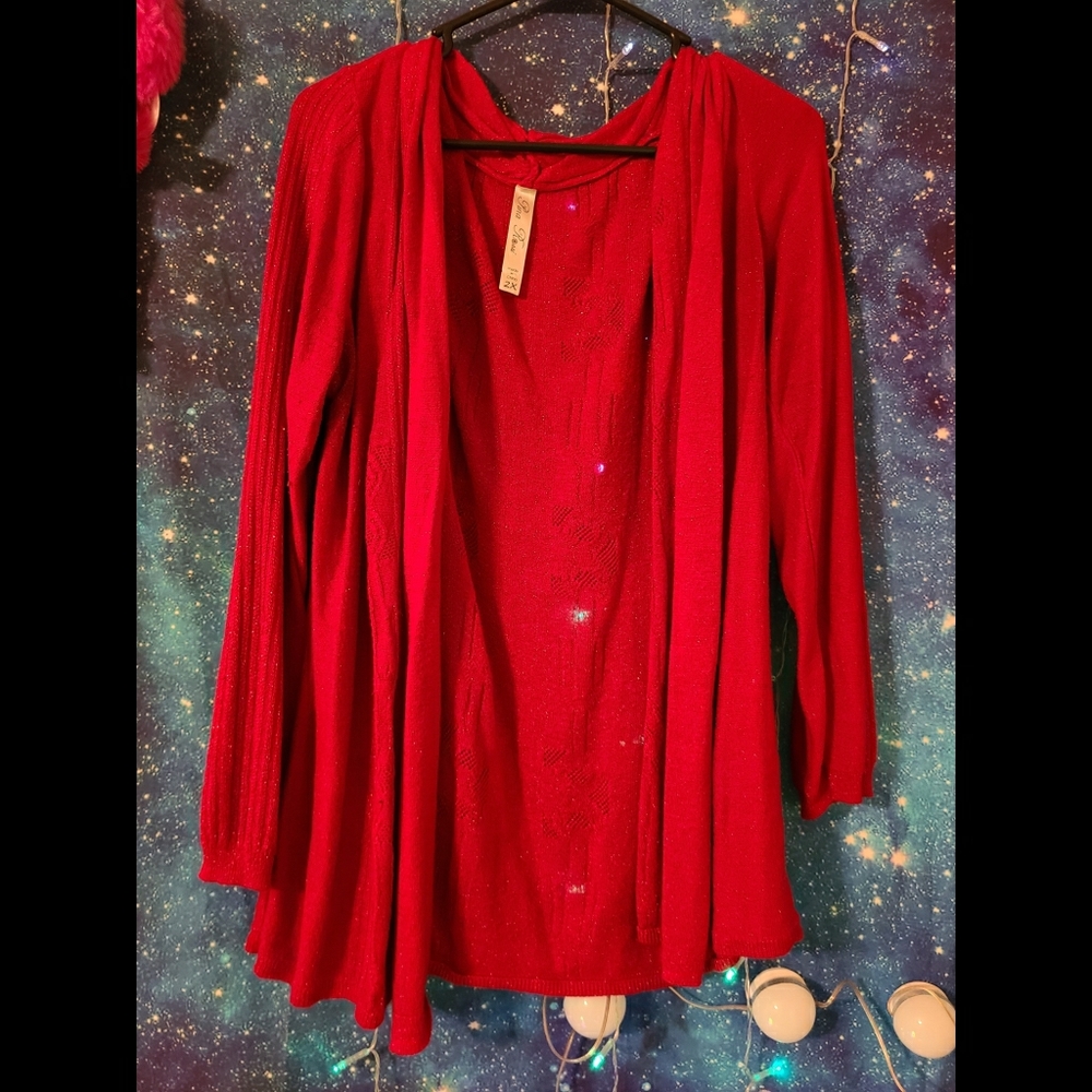 Glittery Red Camisole